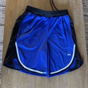 Pro Player Men’s Sz M Blue Black Shorts Sports Basketball Swimming Comfortable